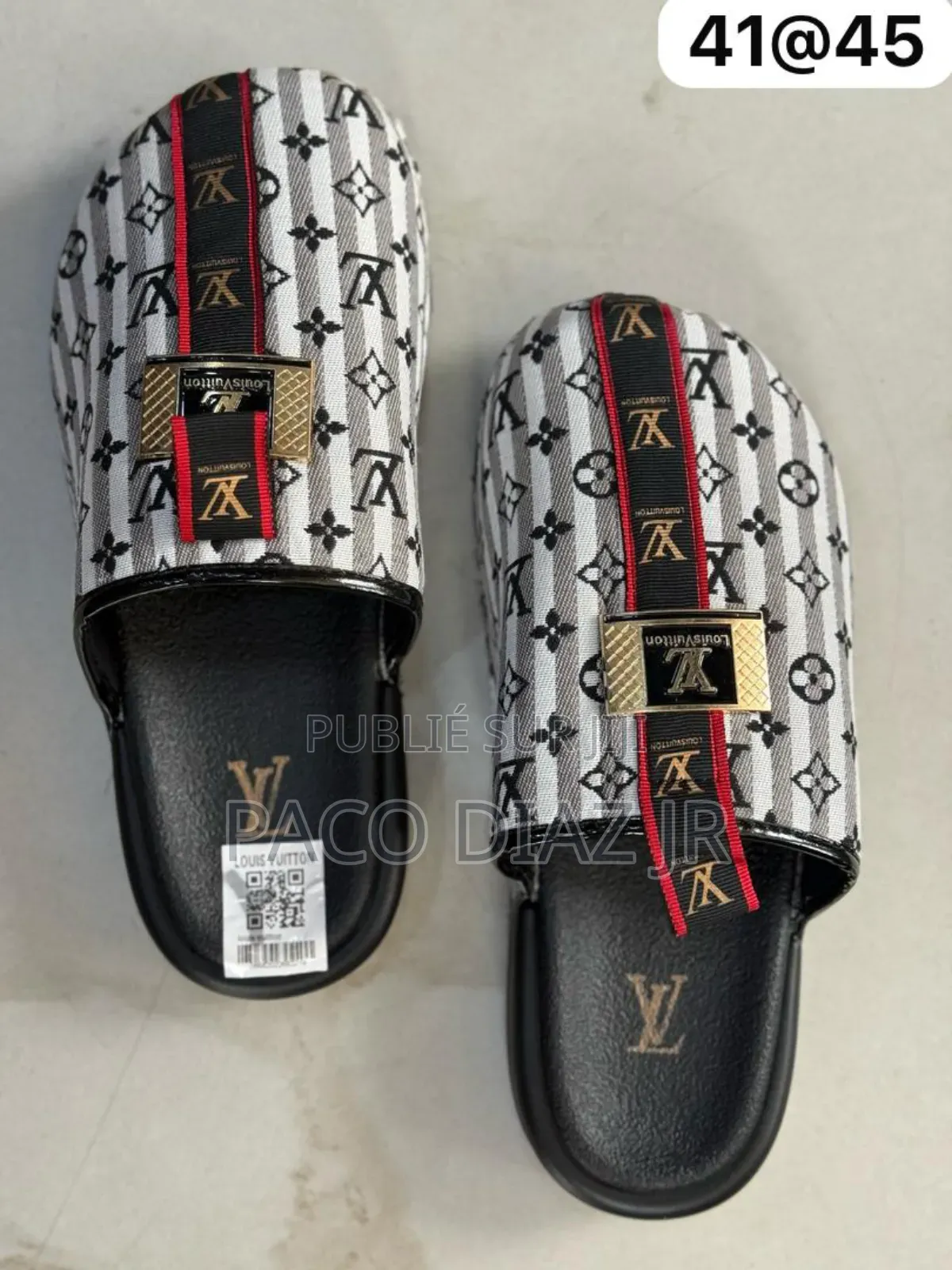 Pantoufles Louis Vuitton