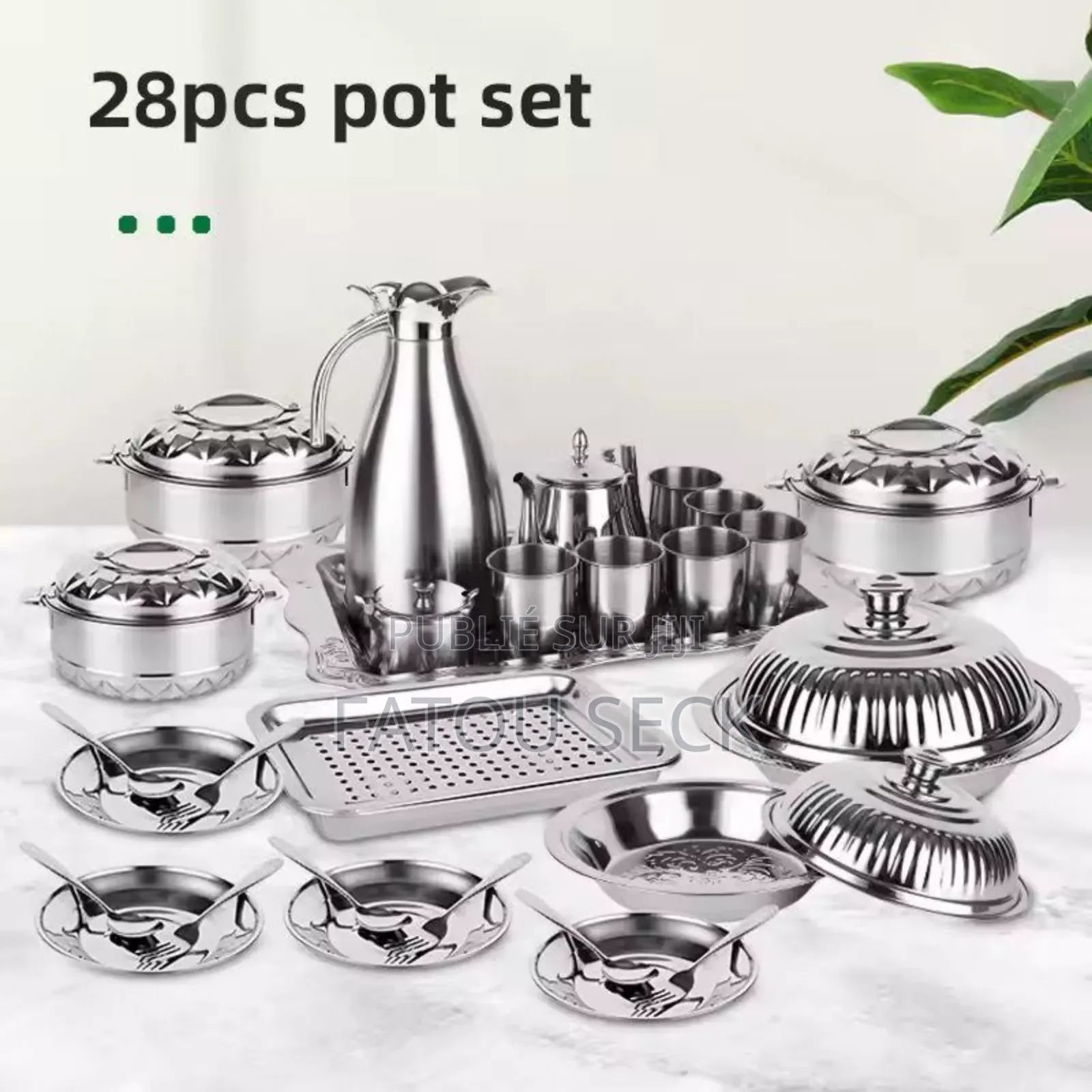 Service 28 Pièces Inox