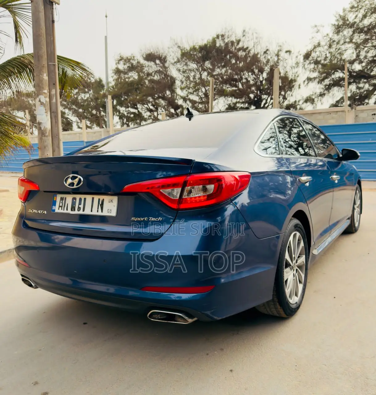 Hyundai Sonata 2016 Bleu