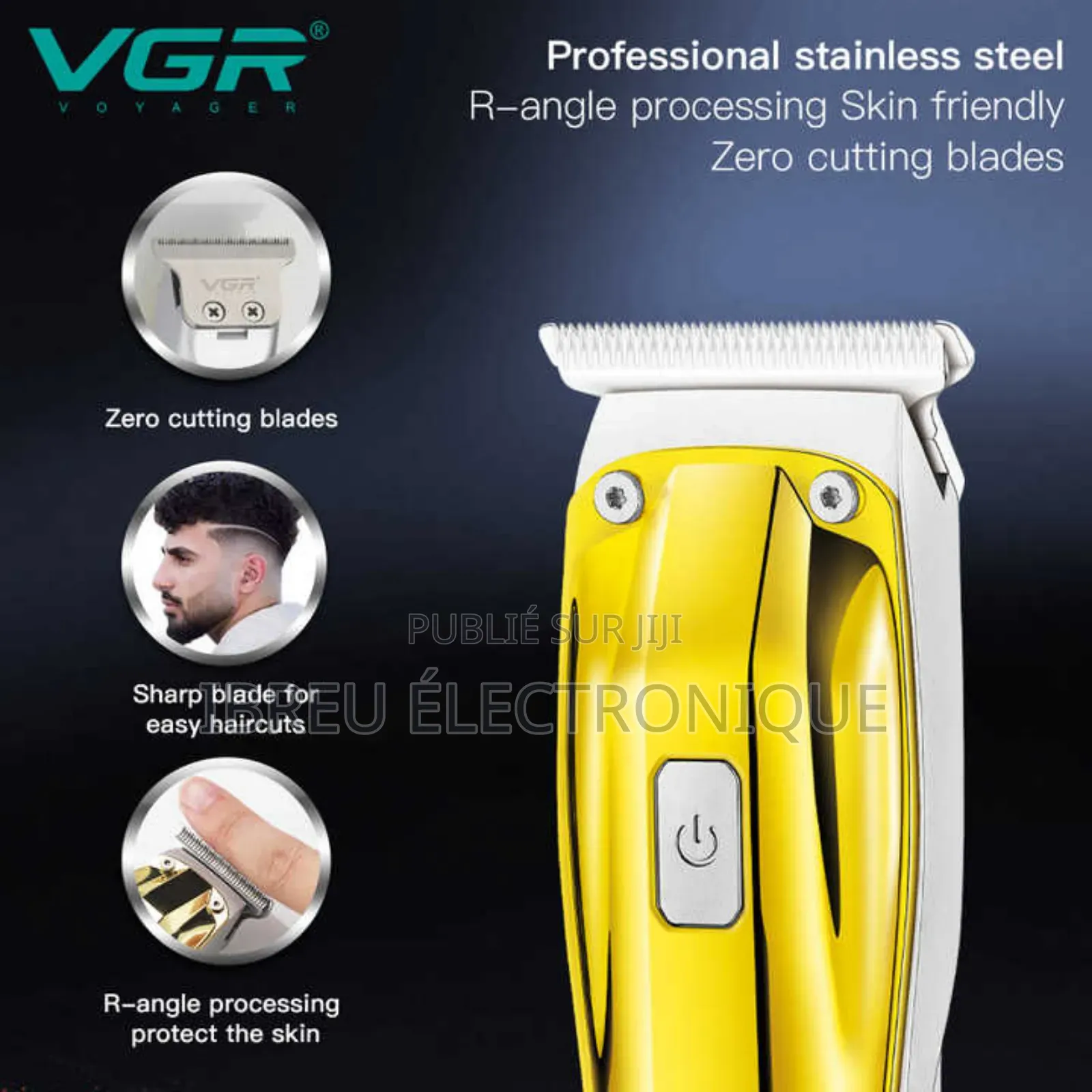  Tondeuse Rechargeable – Professionnel Vgr