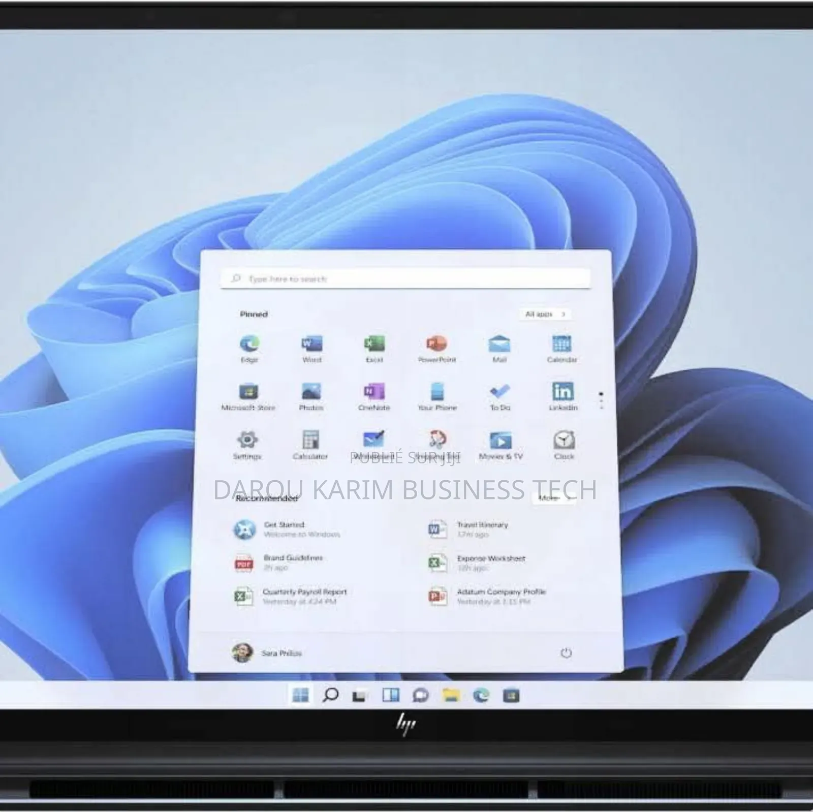 New Ordinateur Portable HP Spectre X360 16GB Intel Core I7 SSD 512GB