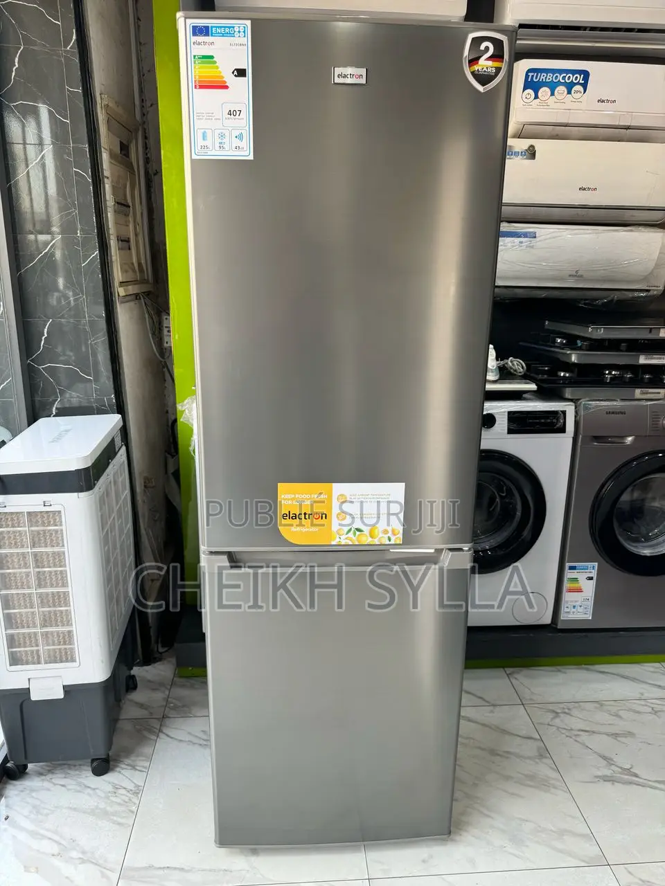 Refrigérateur Elactron 3tiroirs A+ No Frost