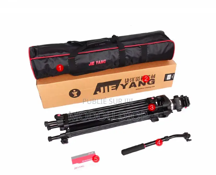 Trépied Professionnel Multifonctions Jieyang Jyo508