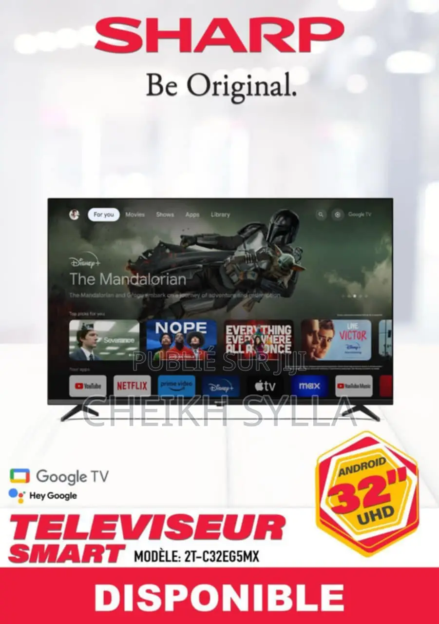 Tv Smart Sharp Android 32" Full Options