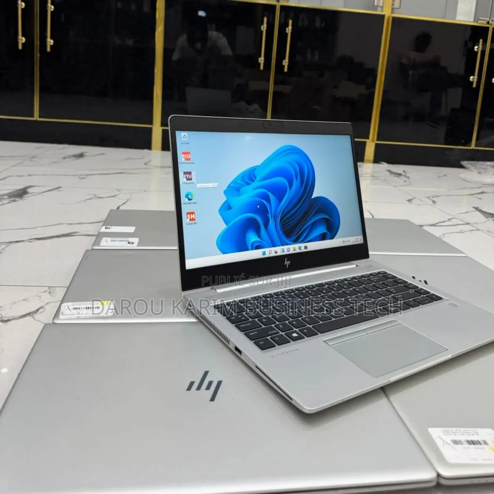 New Ordinateur Portable HP EliteBook 735 G5 16GB AMD Ryzen 7 SSD 512GB