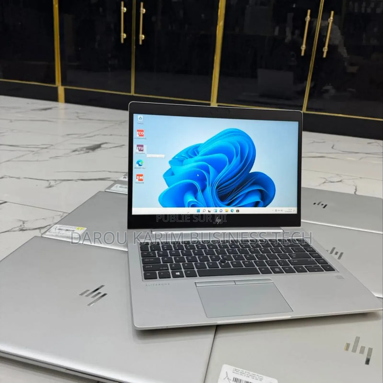 New Ordinateur Portable HP EliteBook 735 G5 16GB AMD Ryzen 7 SSD 512GB