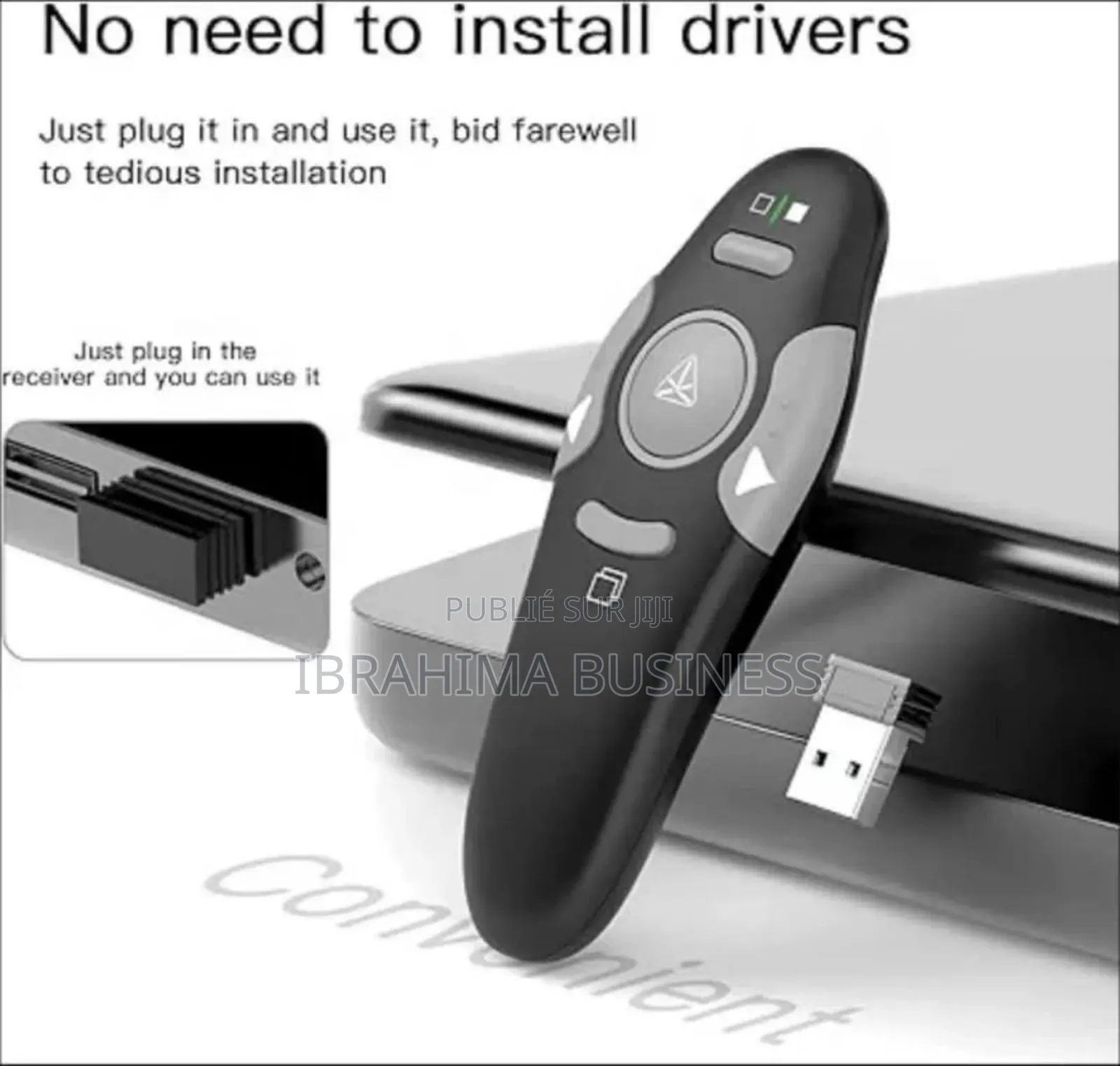 Pointeur Laser, Commande Powerpoint