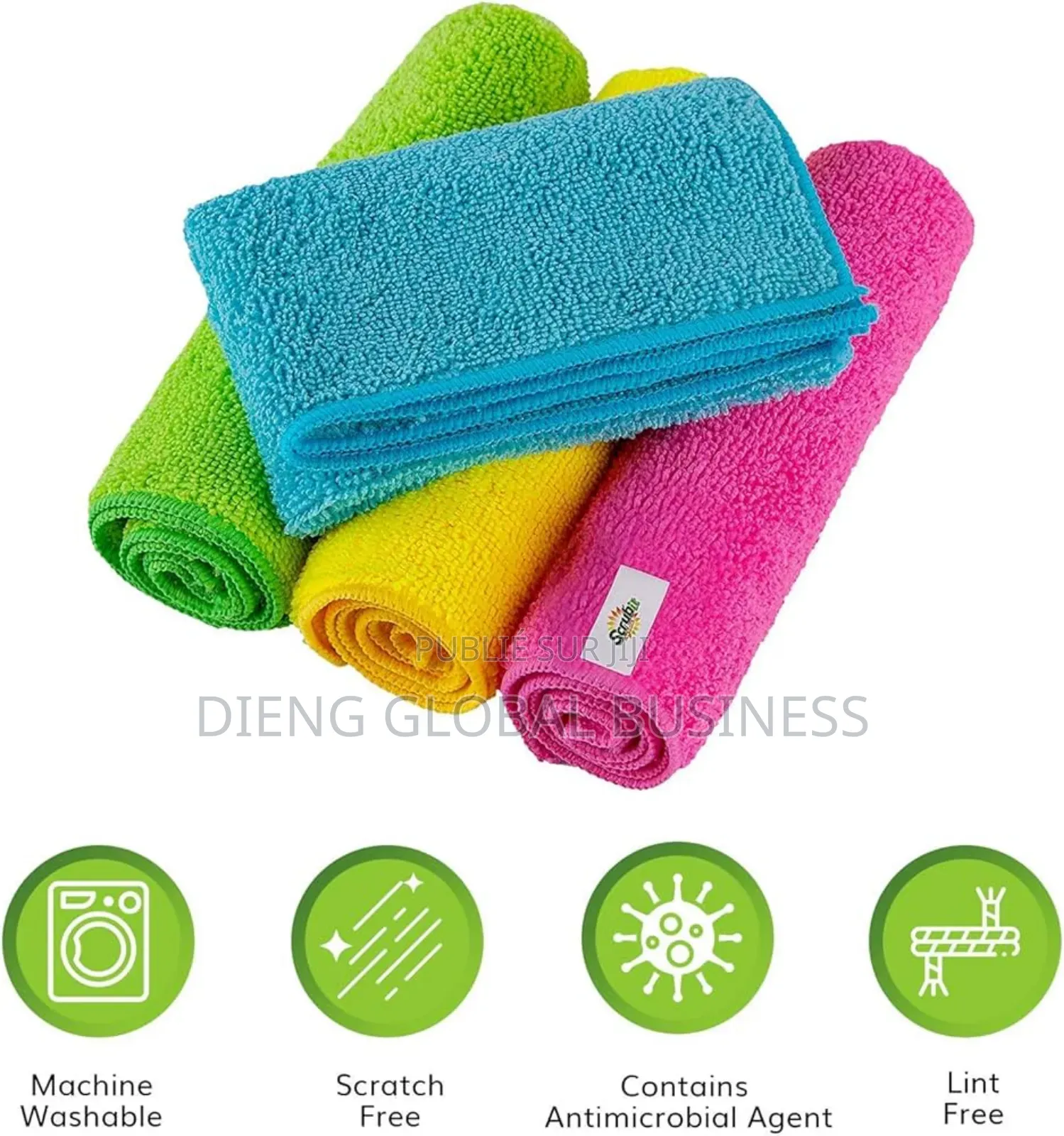 Serviette 100% Microfibre