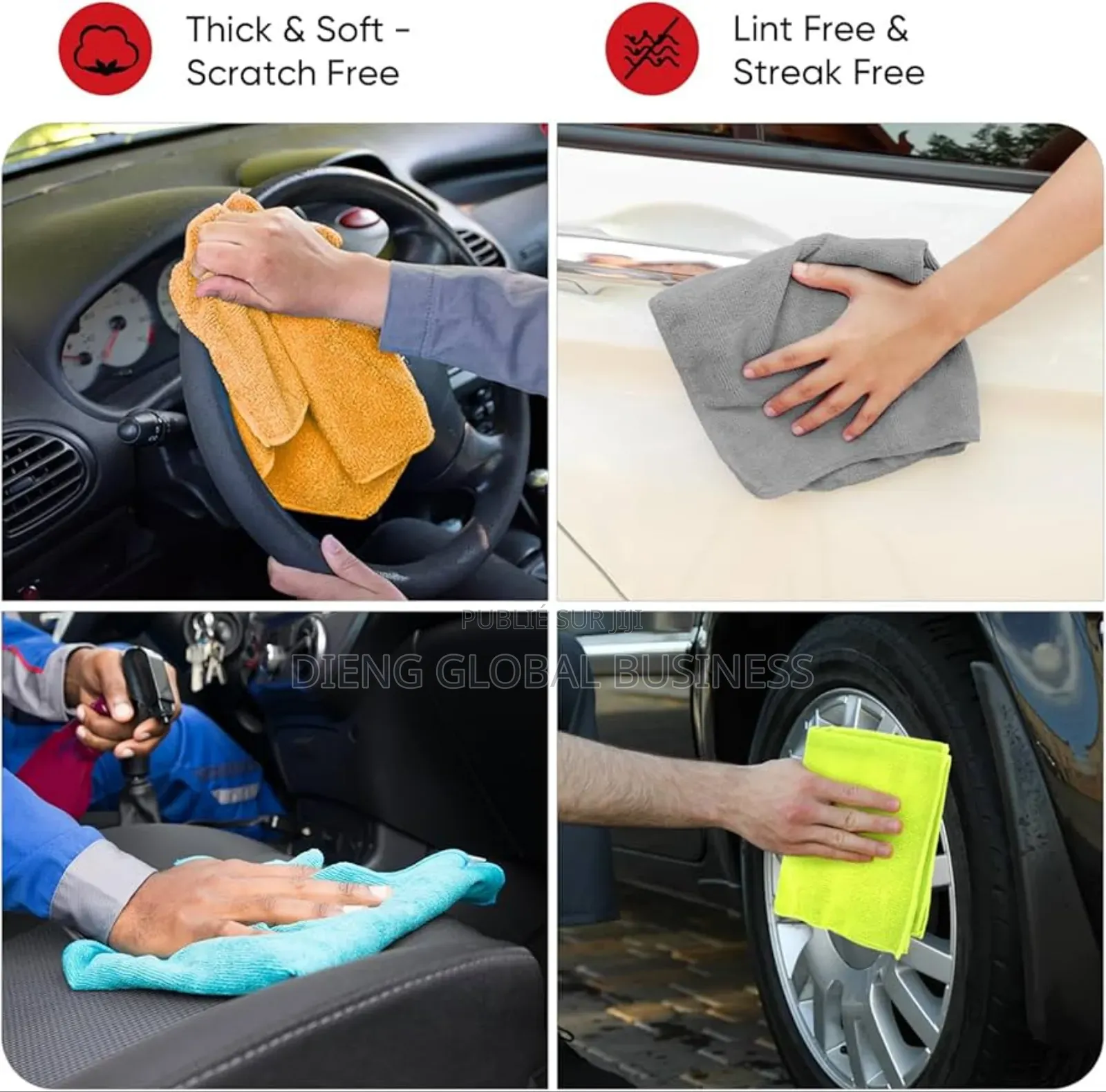 Serviette 100% Microfibre