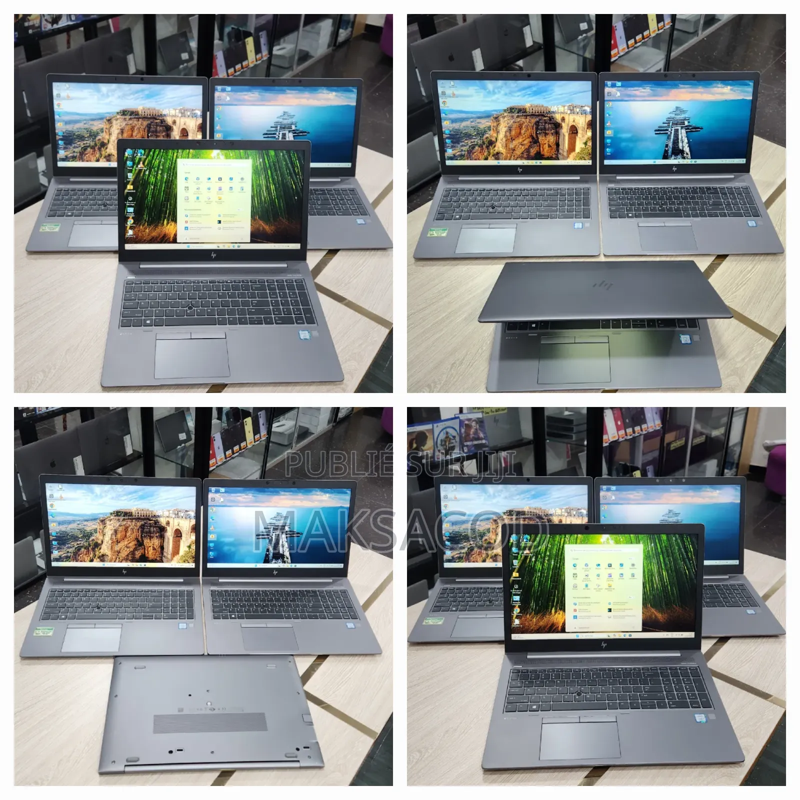 Ordinateur Portable HP ZBook 15u G5 32GB Intel Core I7 SSD 512GB