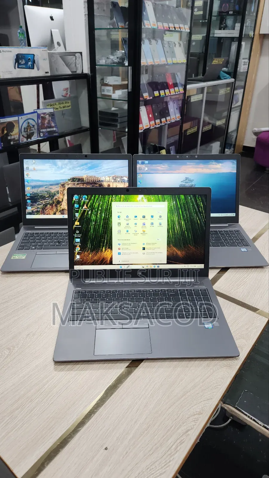 Ordinateur Portable HP ZBook 15u G5 32GB Intel Core I7 SSD 512GB