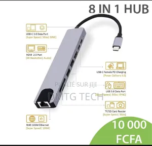 Adaptateur Type C Avec 8 Ports