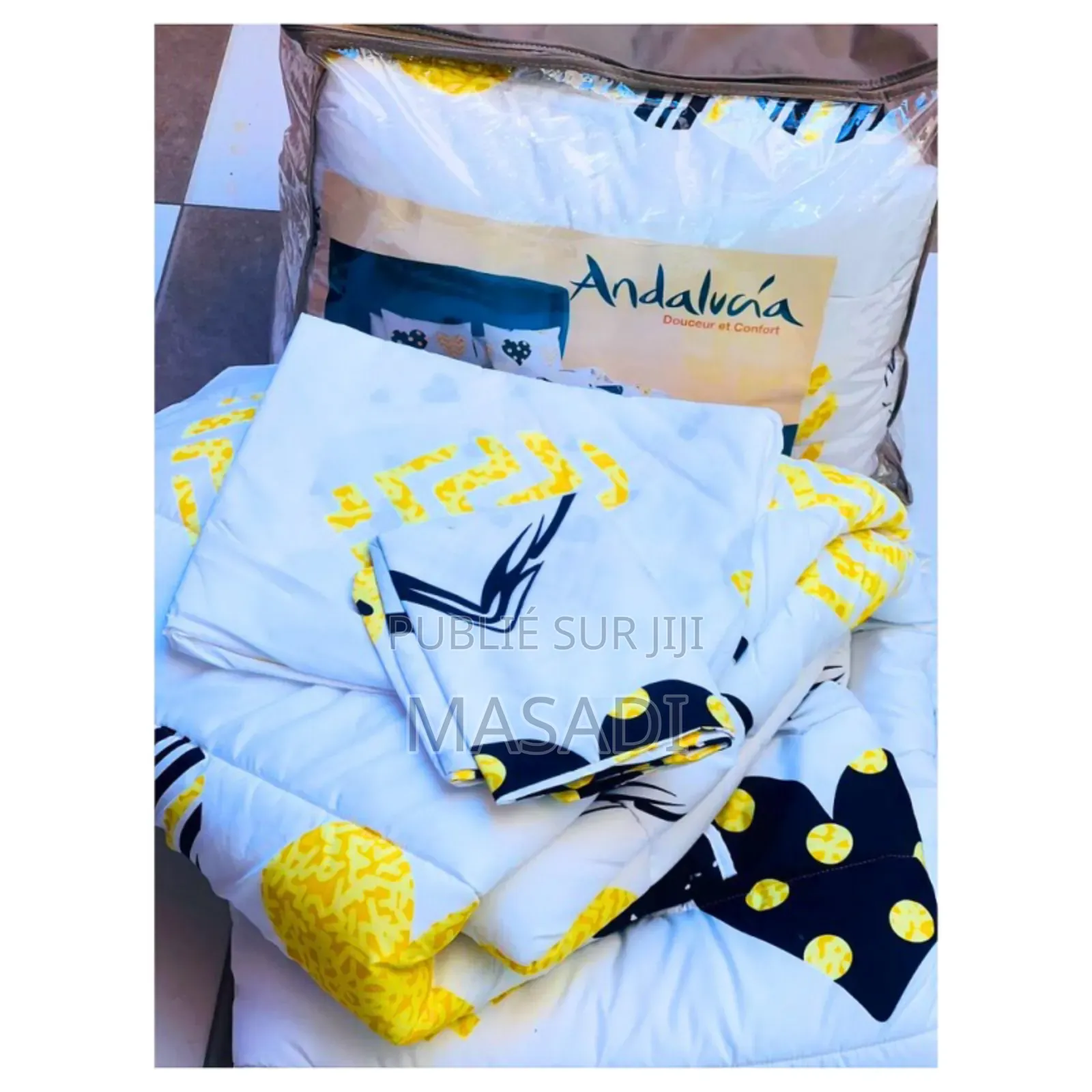 Couette +Draps +2 Oreiller