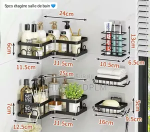 5 Piece Rangement Sale De Bain