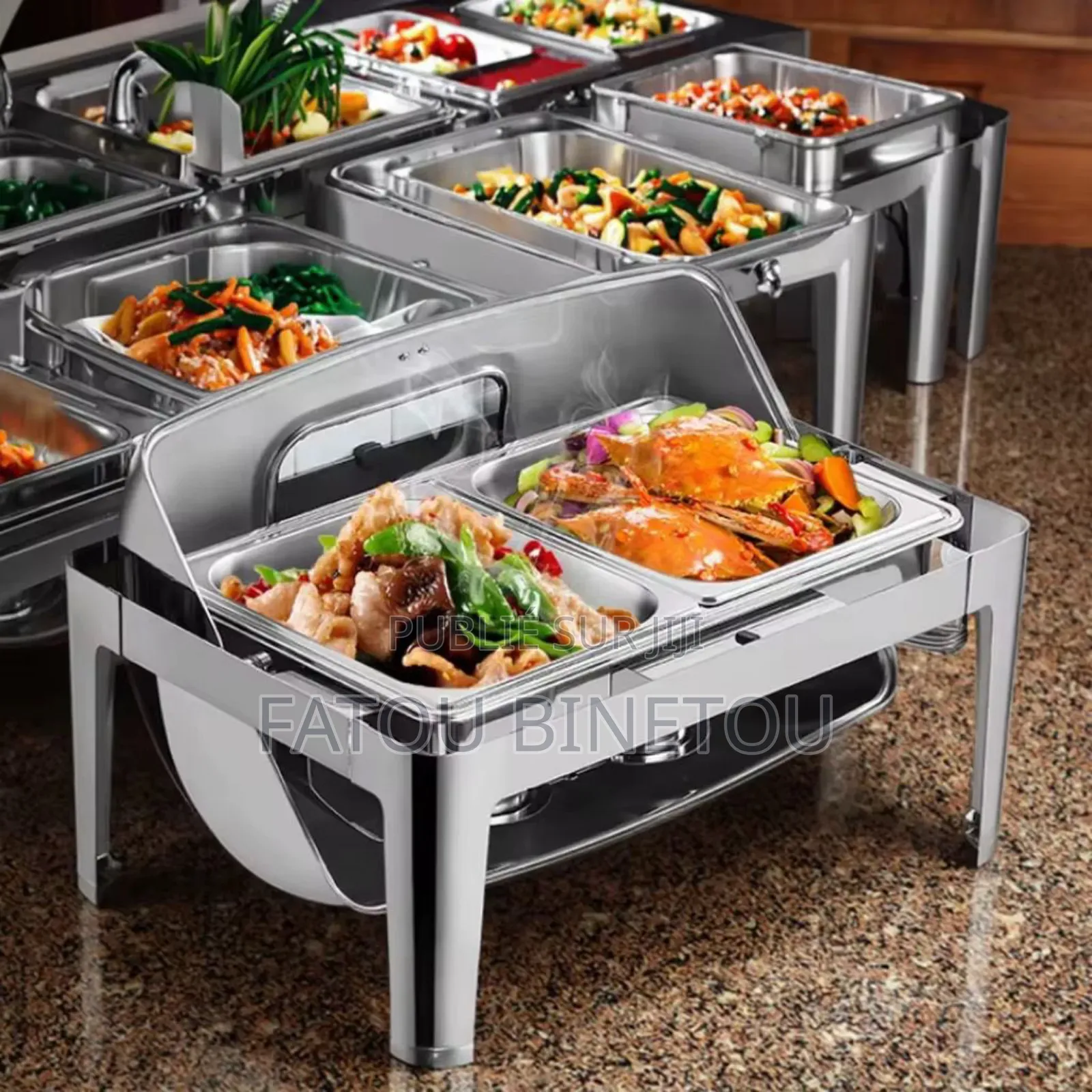 Chaffing Dish 2 Compartiments