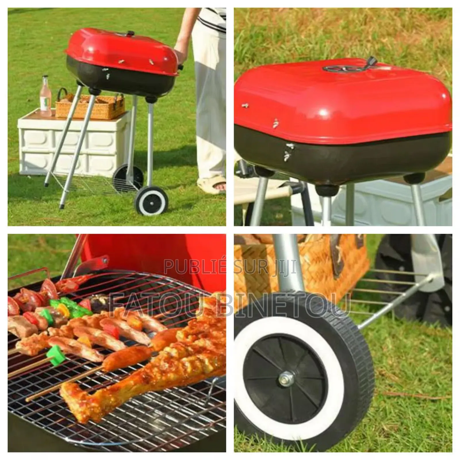 Barbecue Grand Modèle Avec Roues