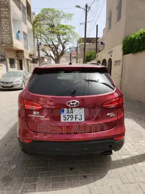 Hyundai Santa Fe 2014 Rouge
