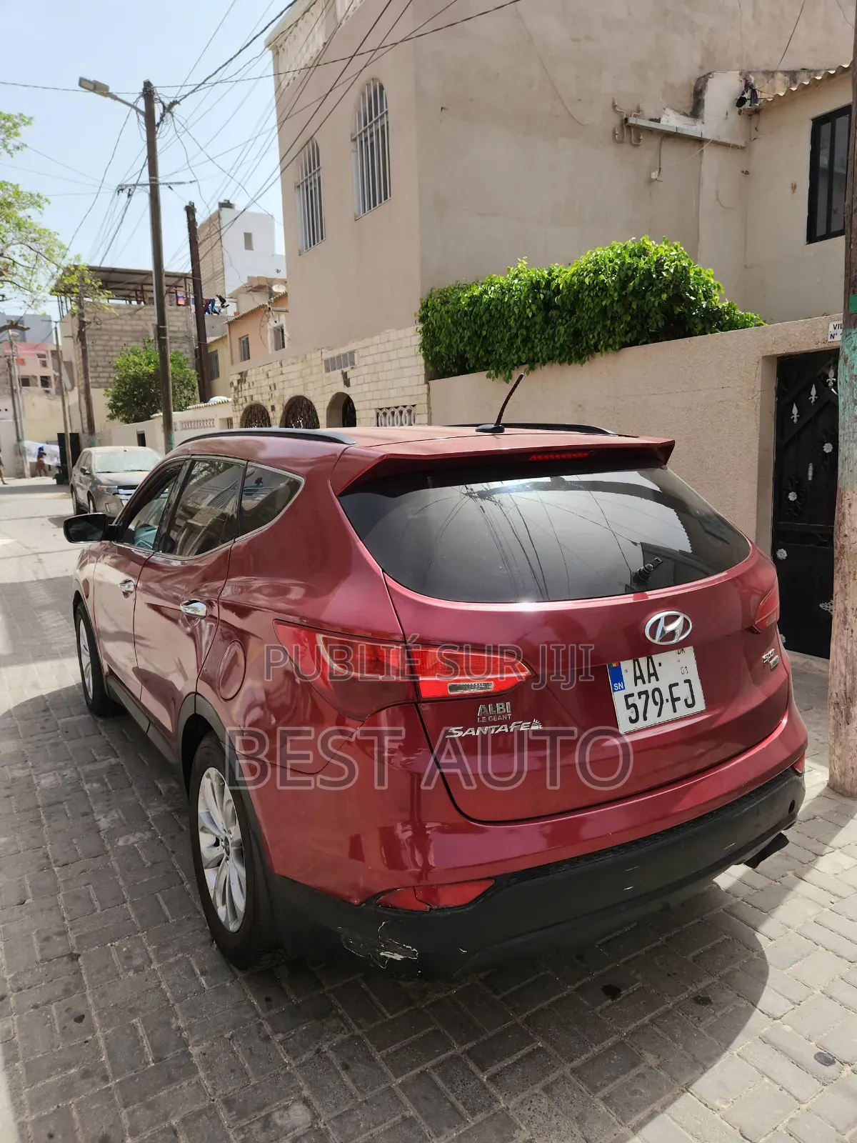 Hyundai Santa Fe 2014 Rouge