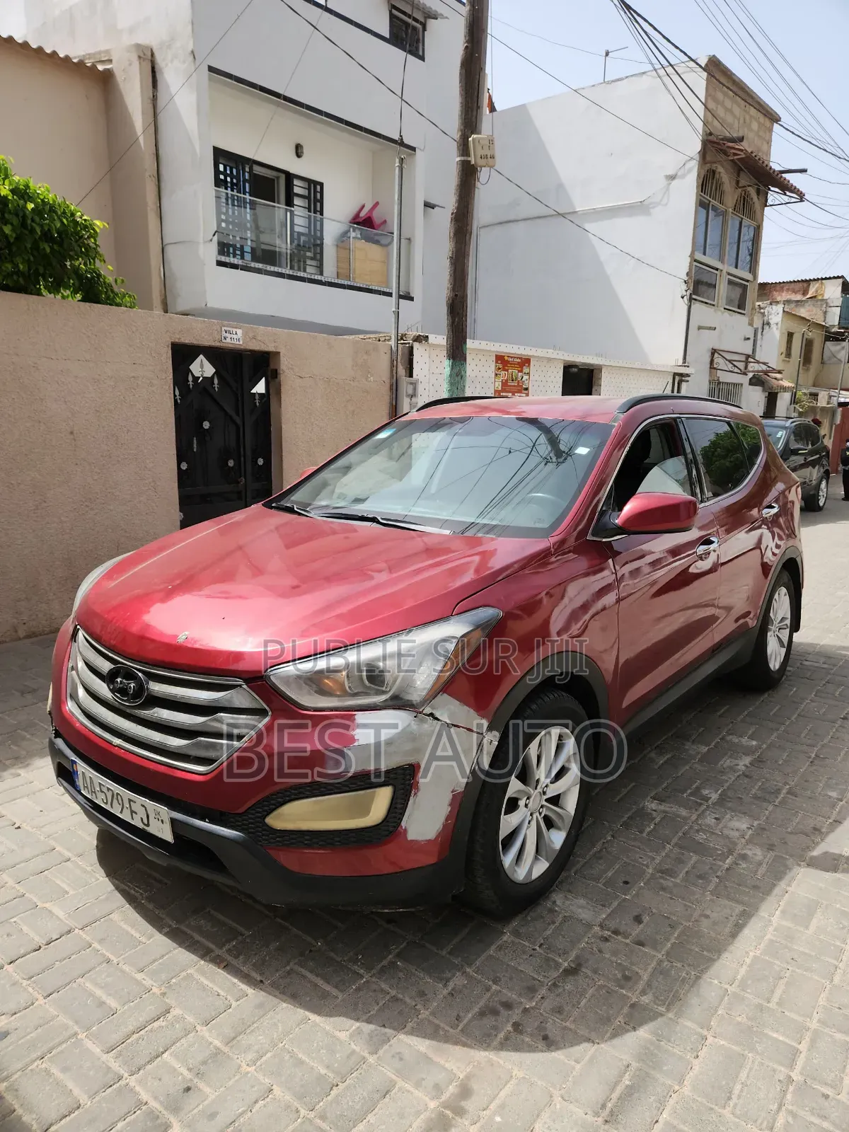 Hyundai Santa Fe 2014 Rouge