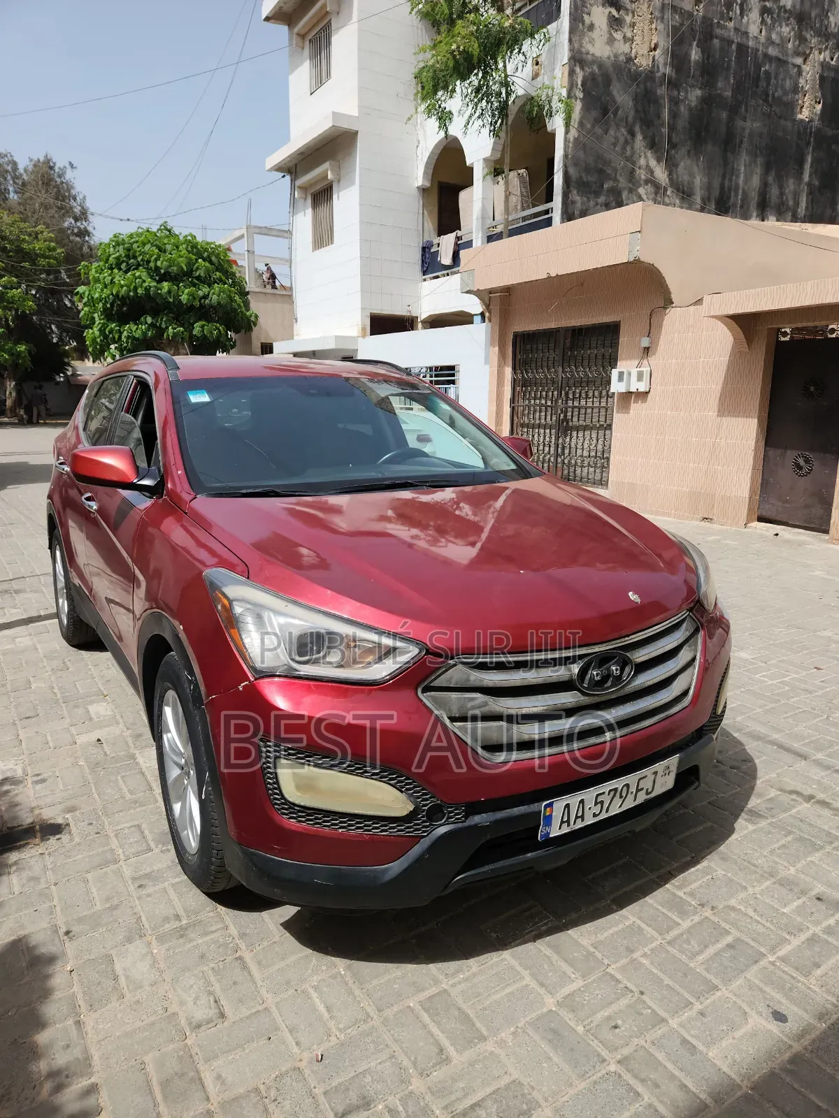 Hyundai Santa Fe 2014 Rouge