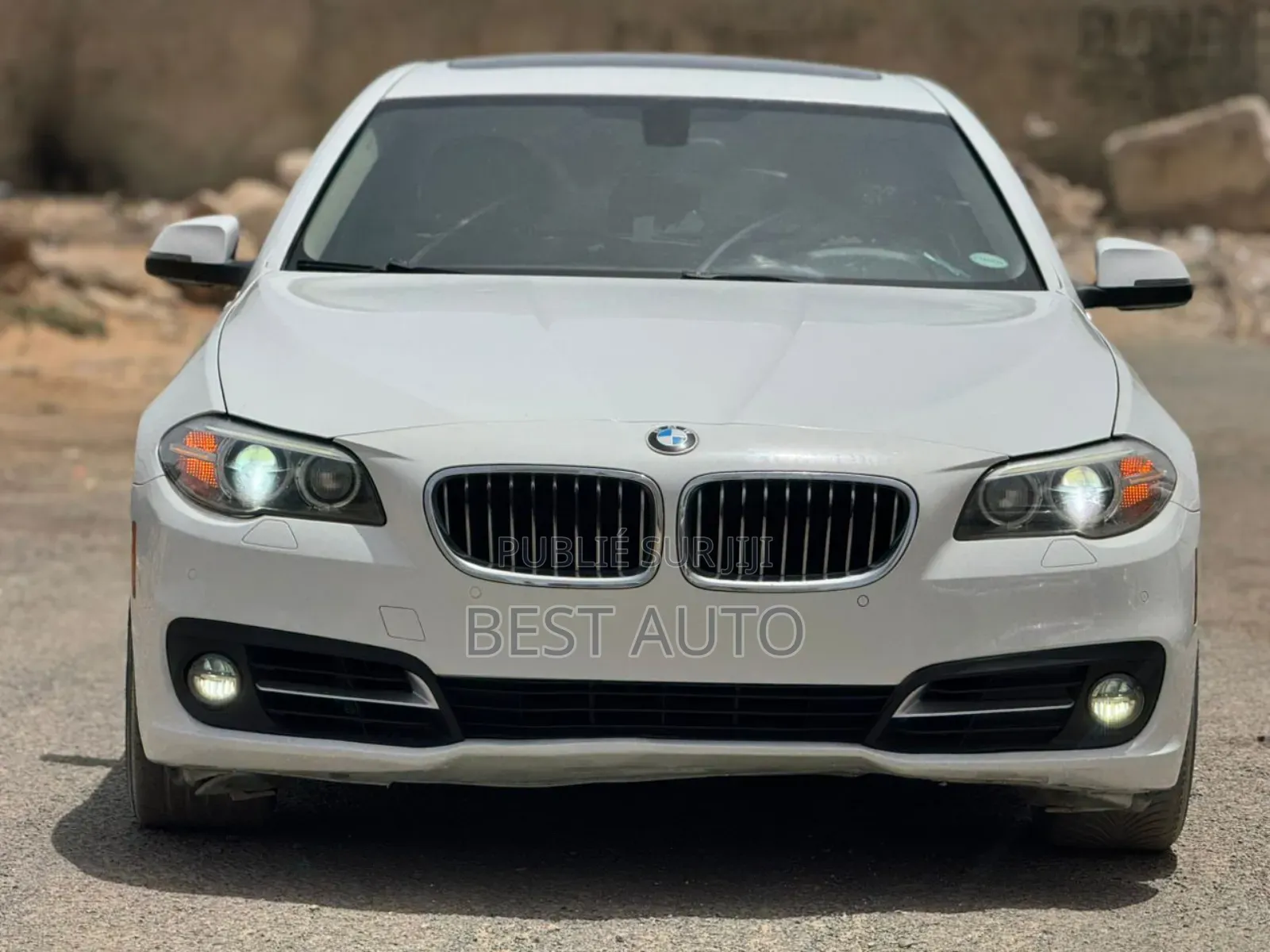 BMW 5 Series 2016 Blanc