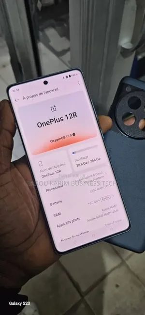 New OnePlus 12R 256 GB Autre