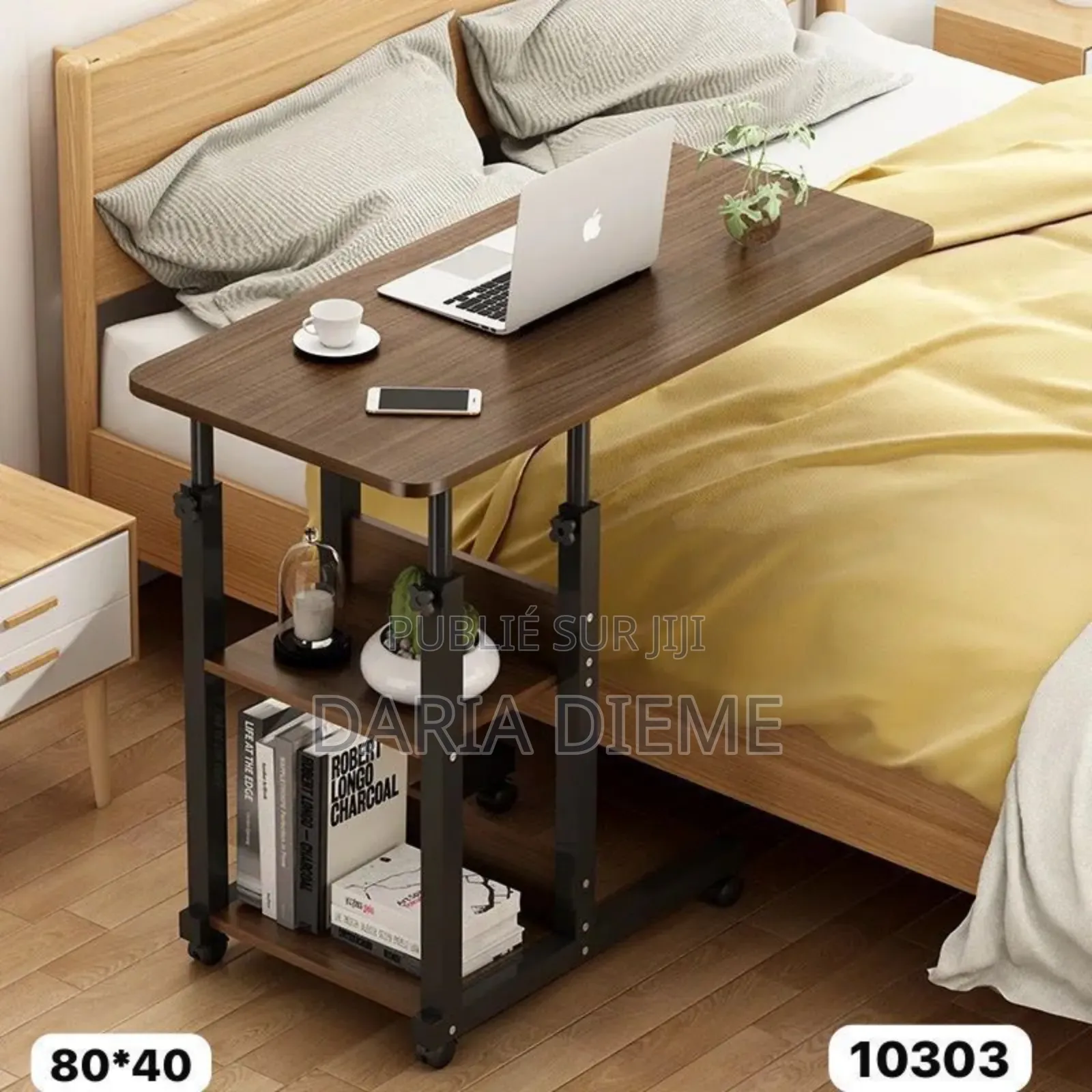 Table De Lit Avec Étagère