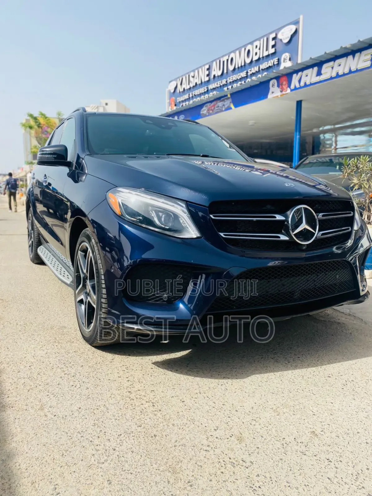 Mercedes-Benz GLE-Class 2018 Bleu