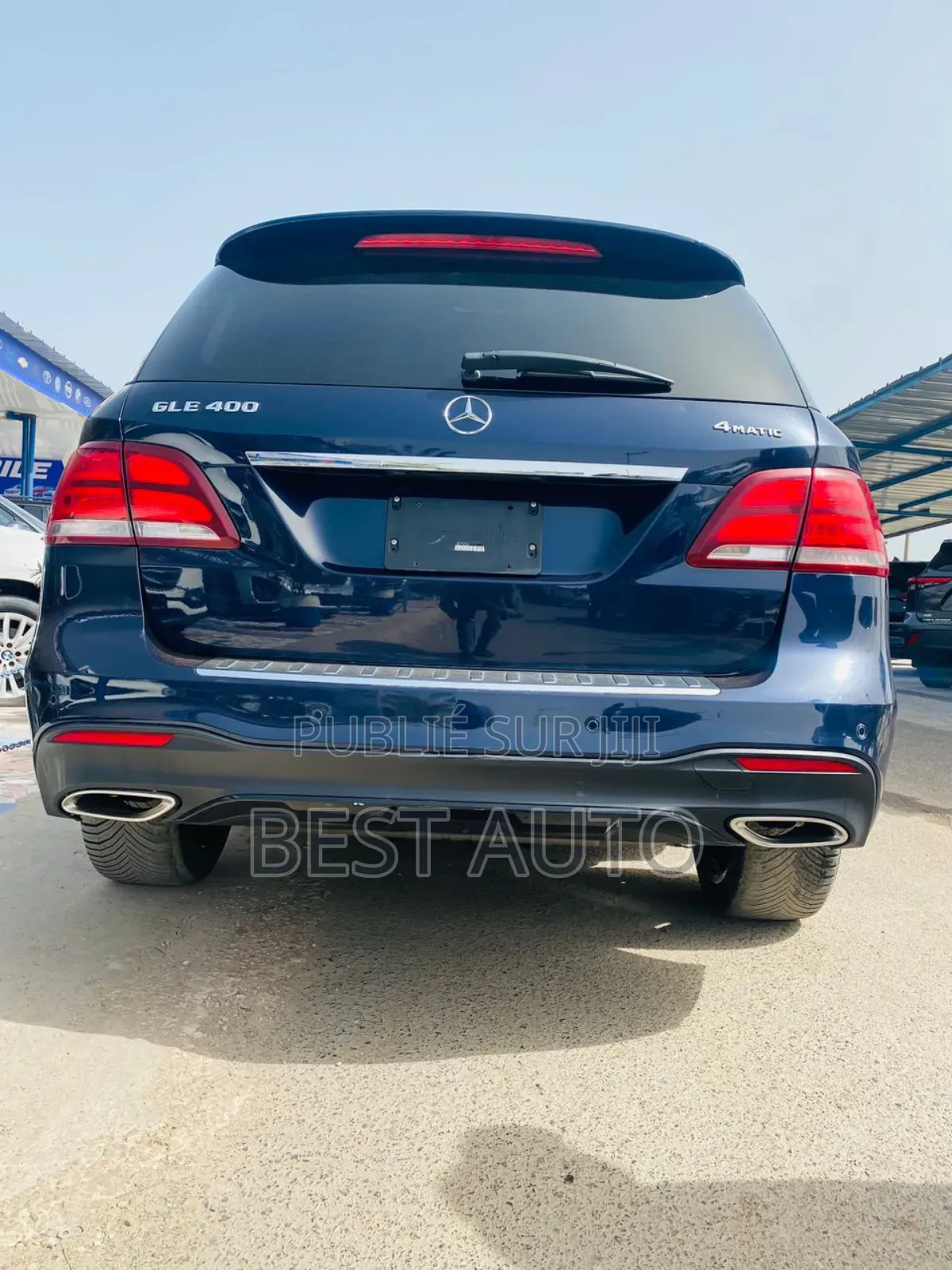 Mercedes-Benz GLE-Class 2018 Bleu