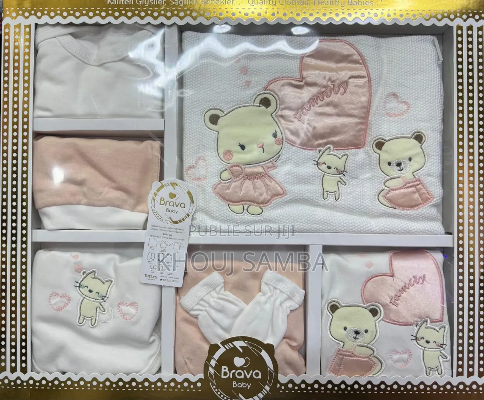 Coffret Baptême 10 Pièces