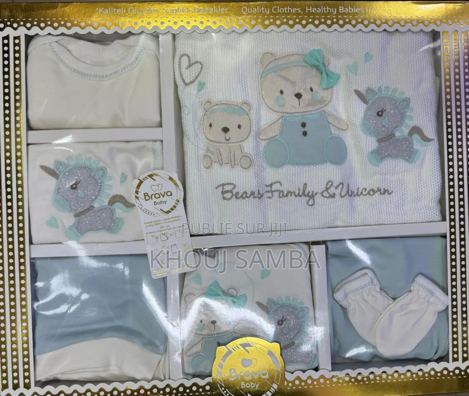 Coffret Baptême 10 Pièces