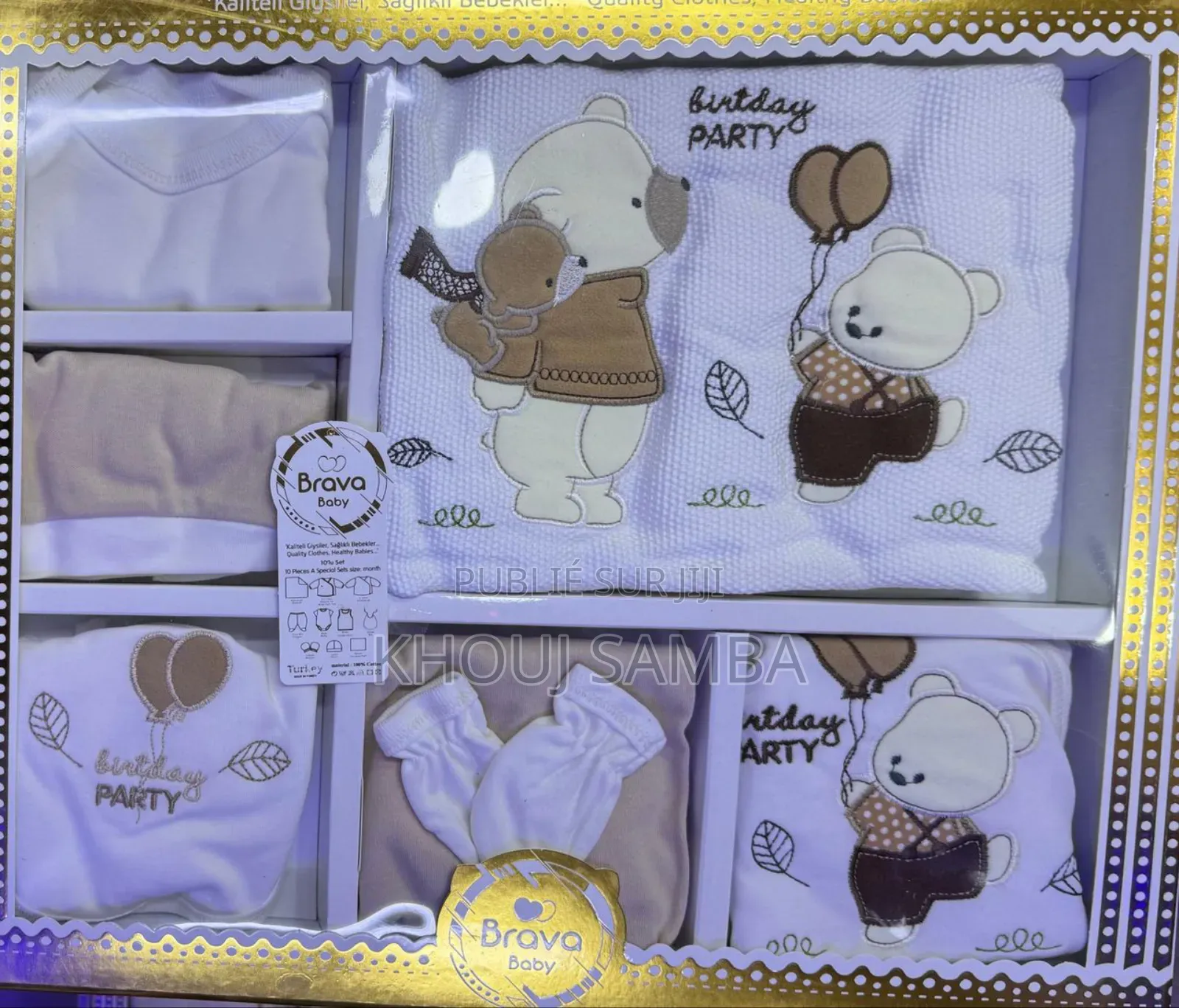 Coffret Baptême 10 Pièces