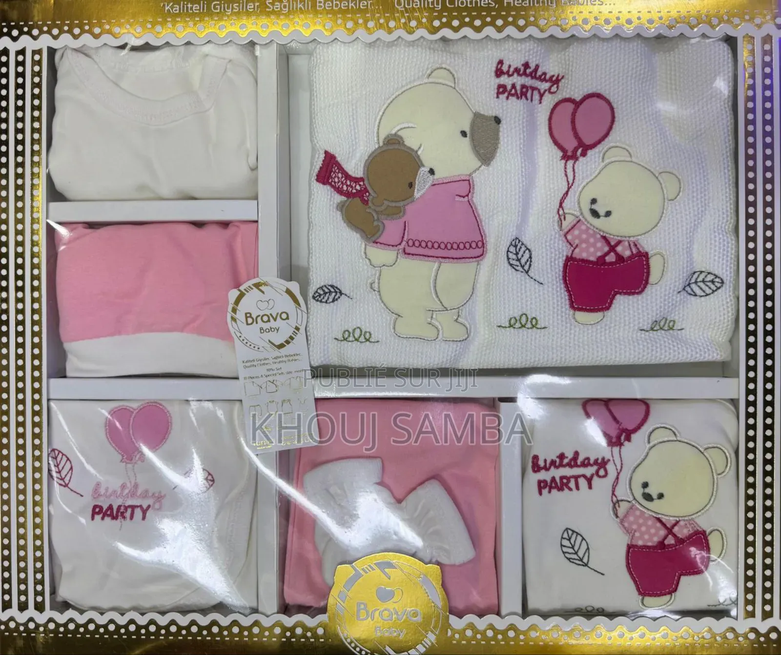 Coffret Baptême 10 Pièces