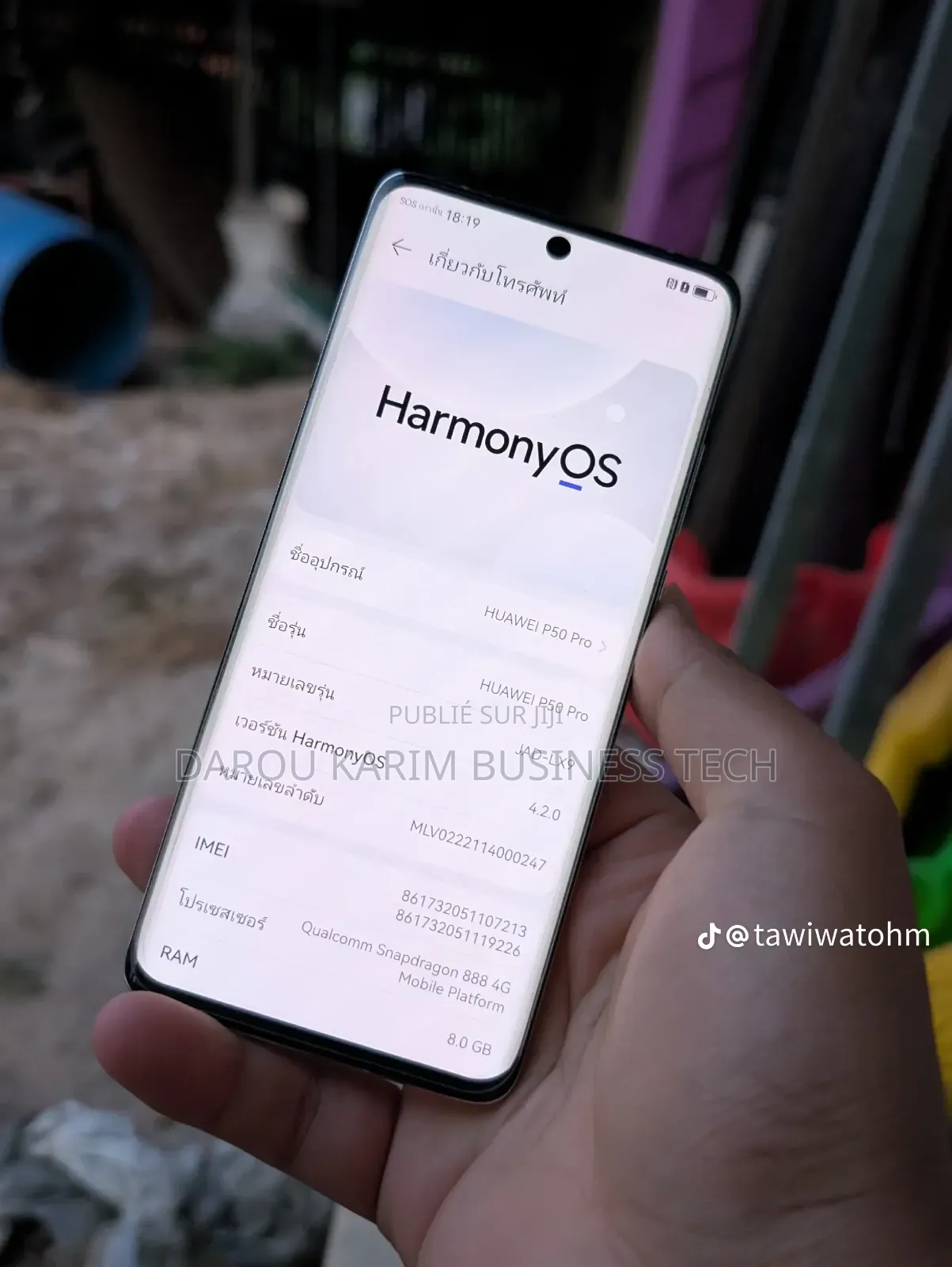 New Huawei P50 Pro 256 GB Autre