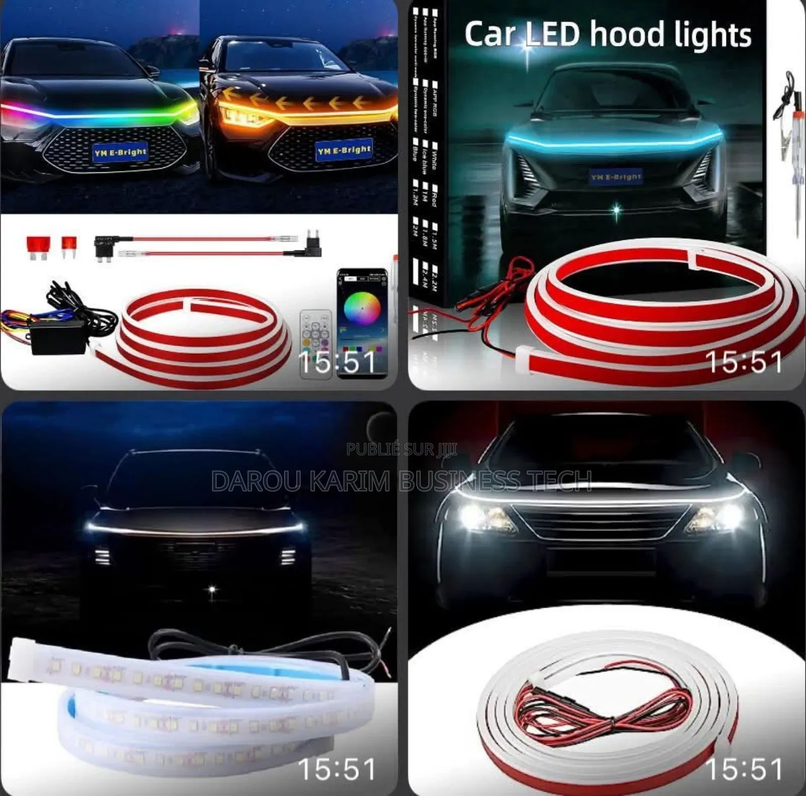 Led Pour Capot Voiture