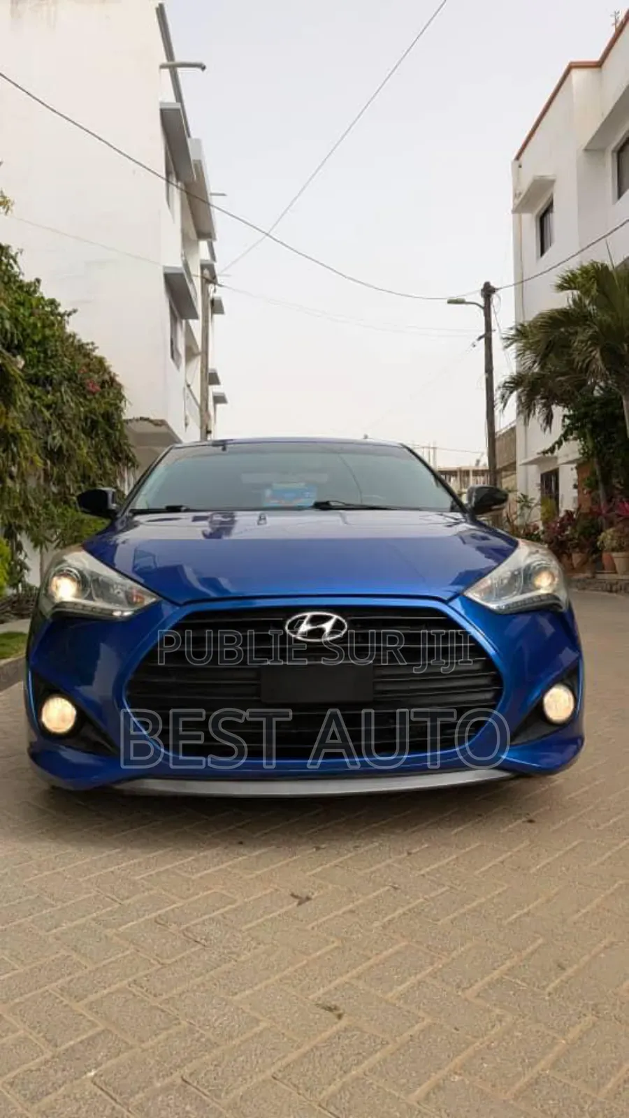 Hyundai Veloster 2016 Bleu
