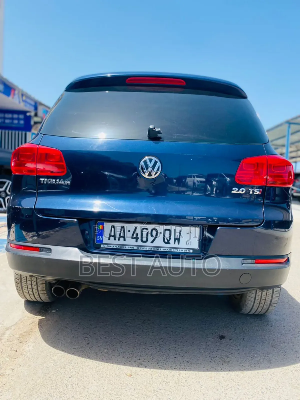 Volkswagen Tiguan 2015 Bleu