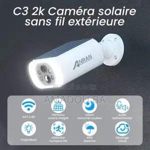 Photo - Caméra De Surveillance Sans Fil– Sécurité Et Énergie Solaire