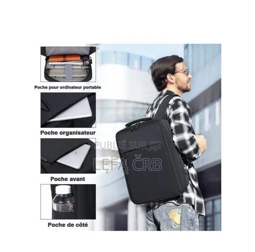 Sac À Dos Pour Ordinateur Portable Avec Un Port Chargeur