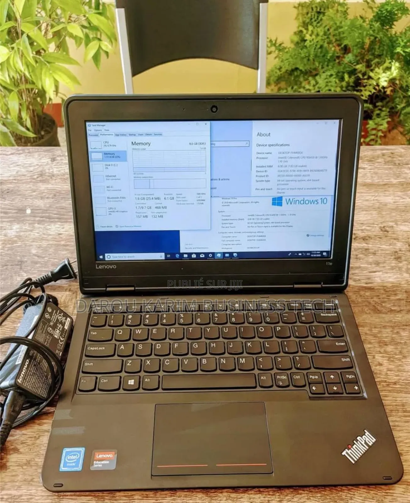 New Ordinateur Portable Lenovo ThinkPad 11e 4GB Intel Core M3 SSD 128GB