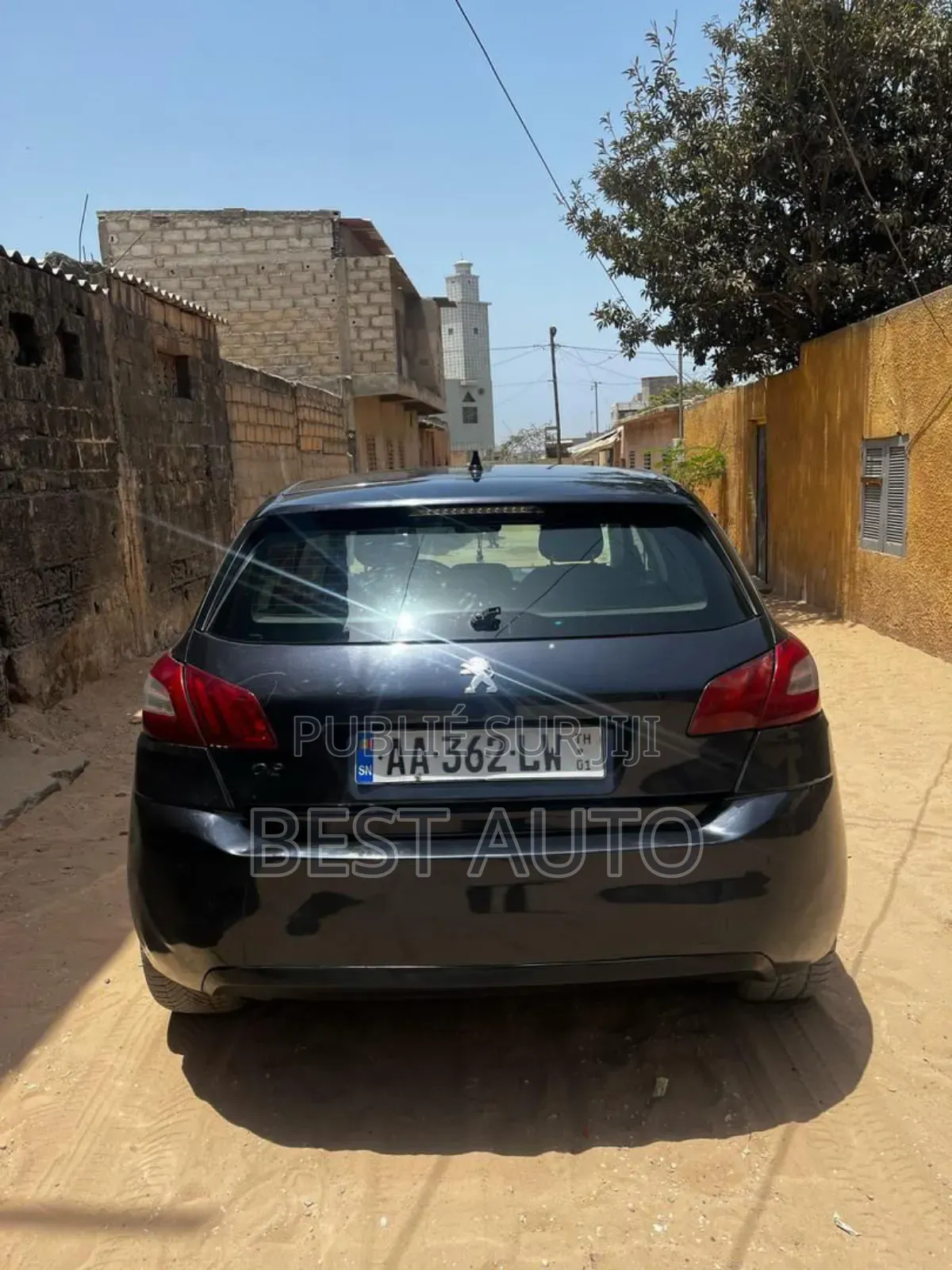 PEUGEOT 308 2015 Noir