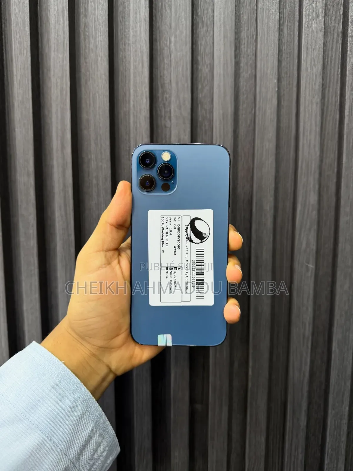 New Apple iPhone 12 Pro 128 GB Bleu