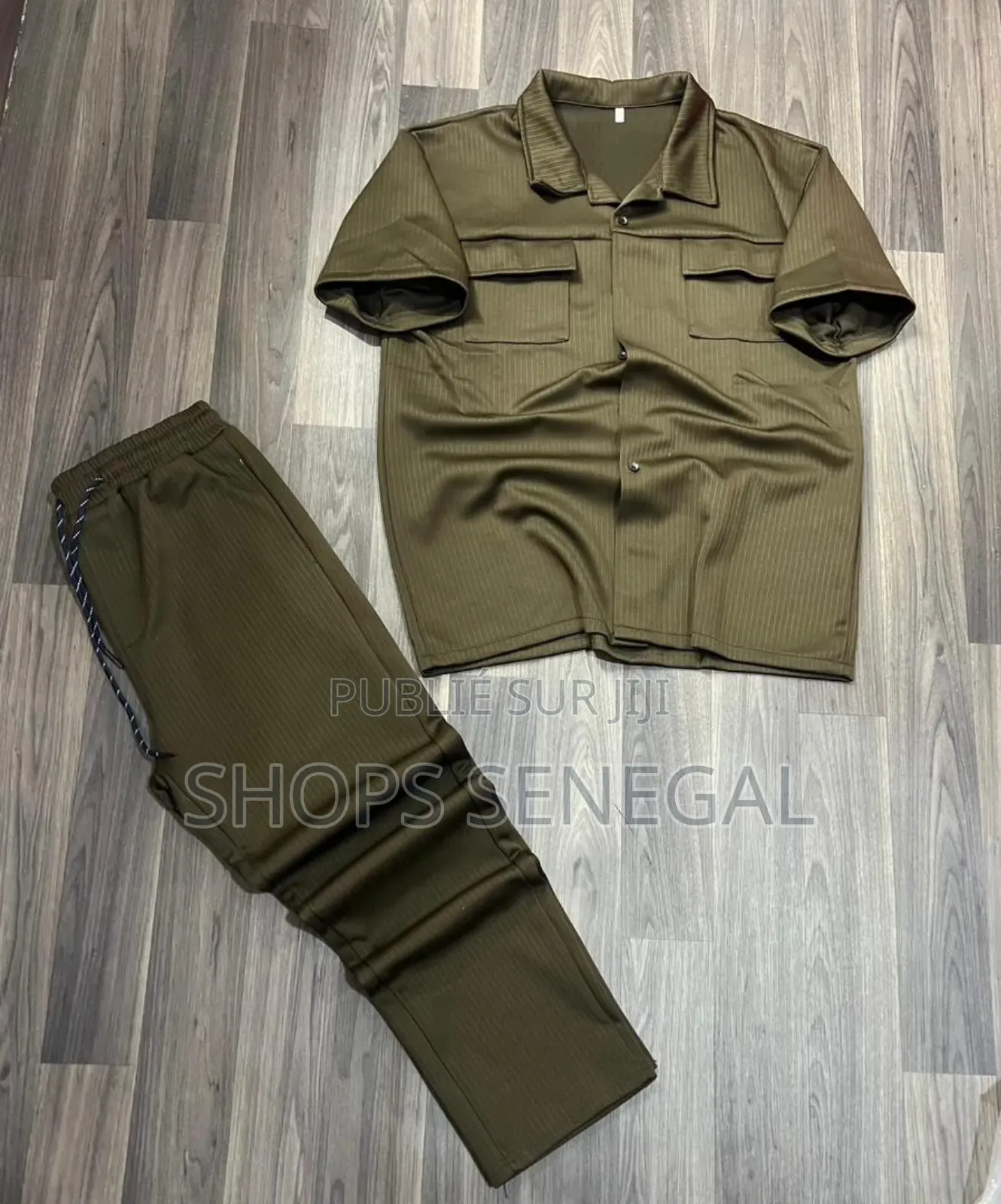 Ensemble Chemise Manches Courtes