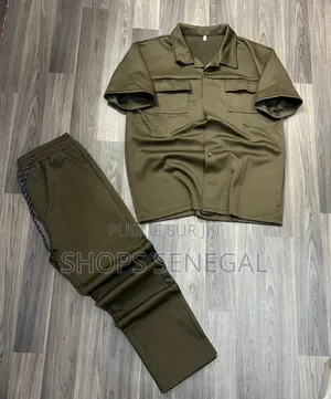 Ensemble Chemise Manches Courtes