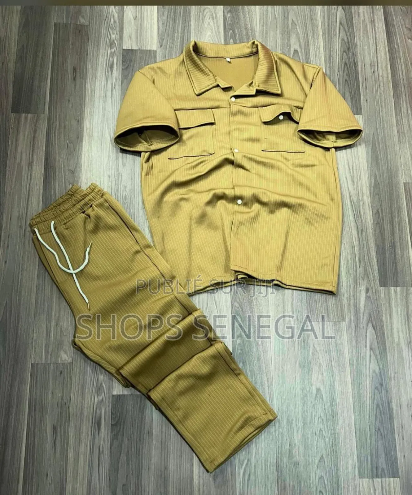 Ensemble Chemise Manches Courtes