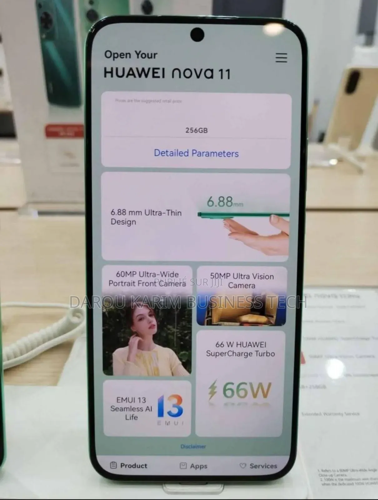New Huawei nova 11 256 GB Autre