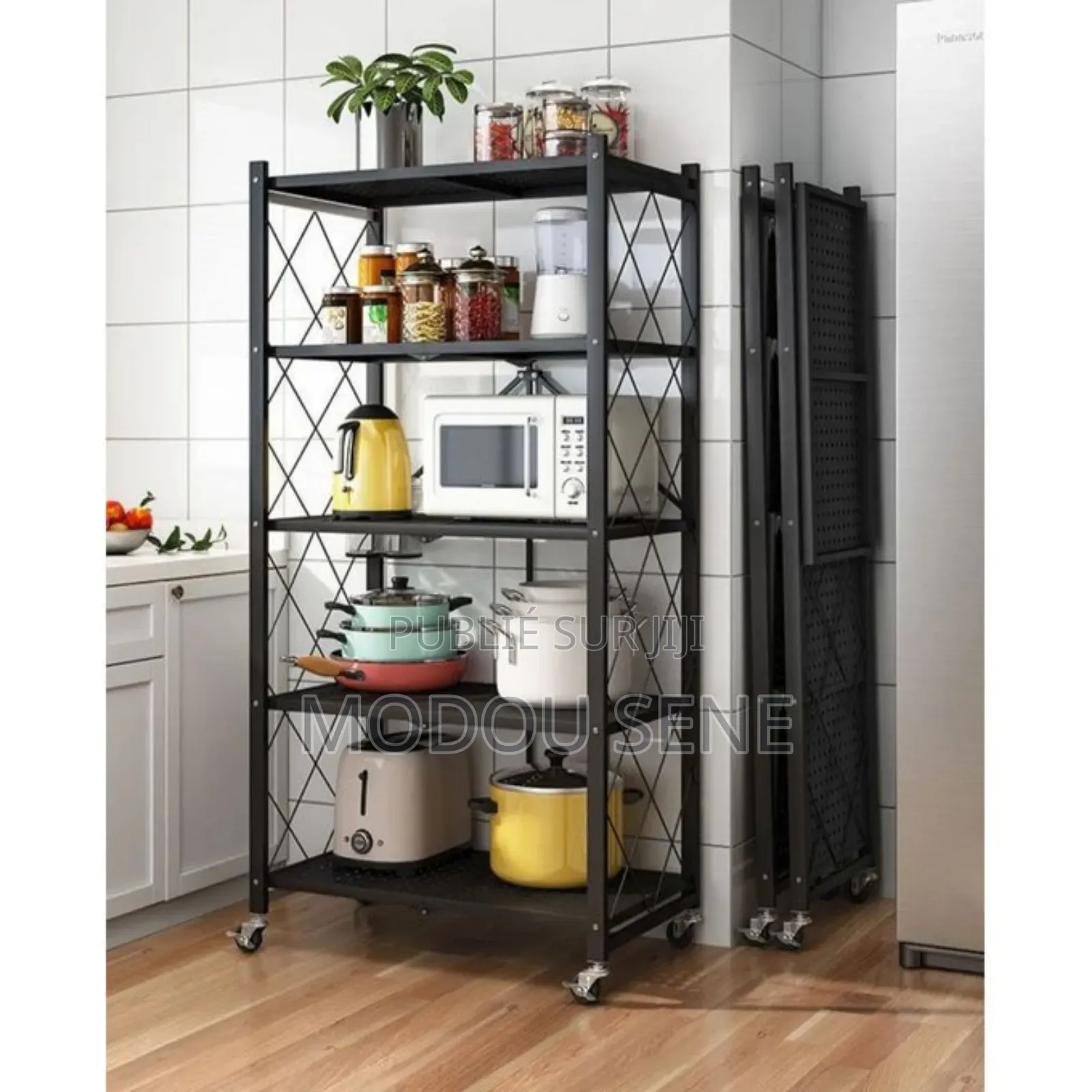 Étagère 5 Niveau en Fer