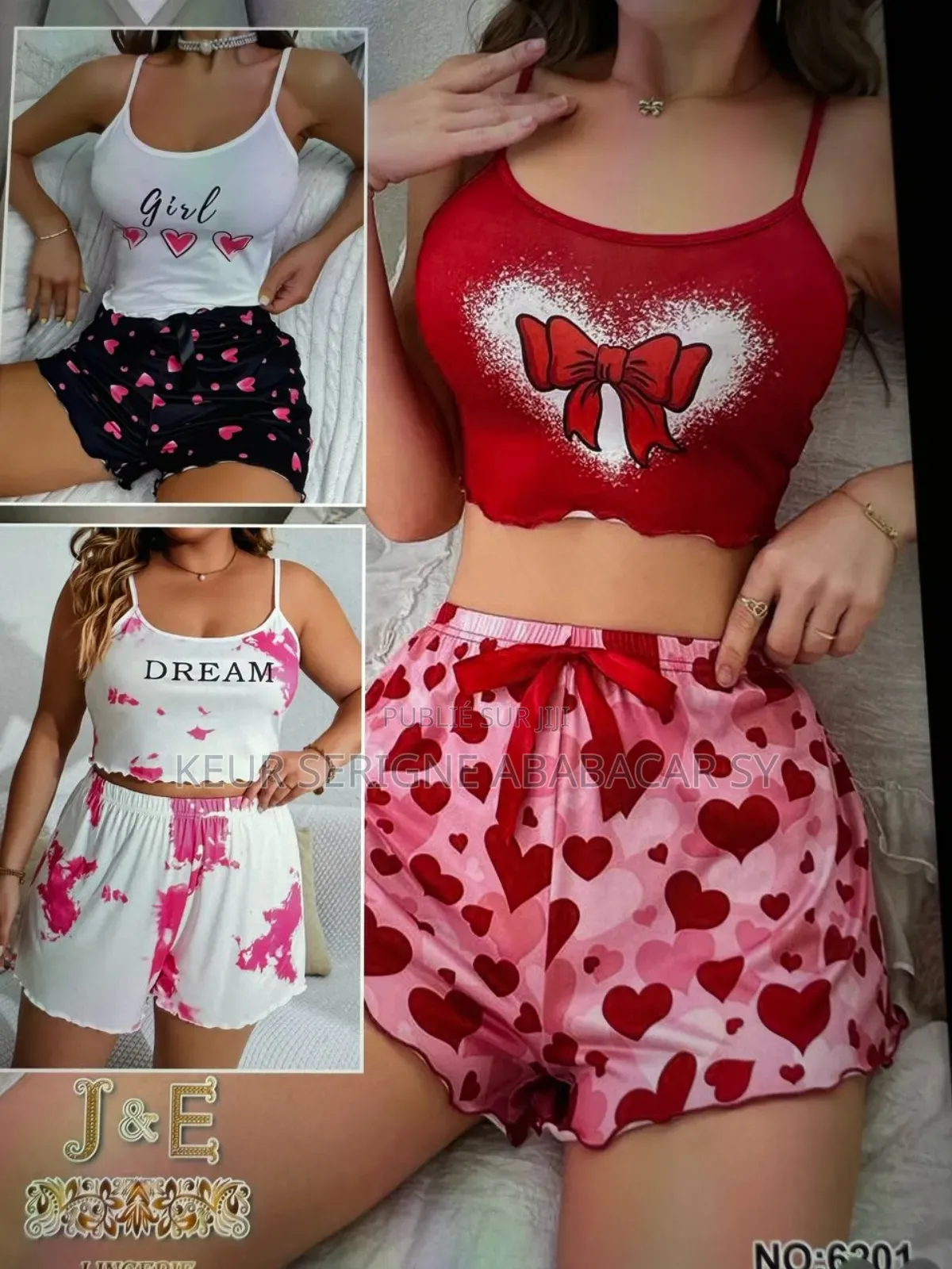 Pyjama 2pièces Qualité Originale 100% Coton