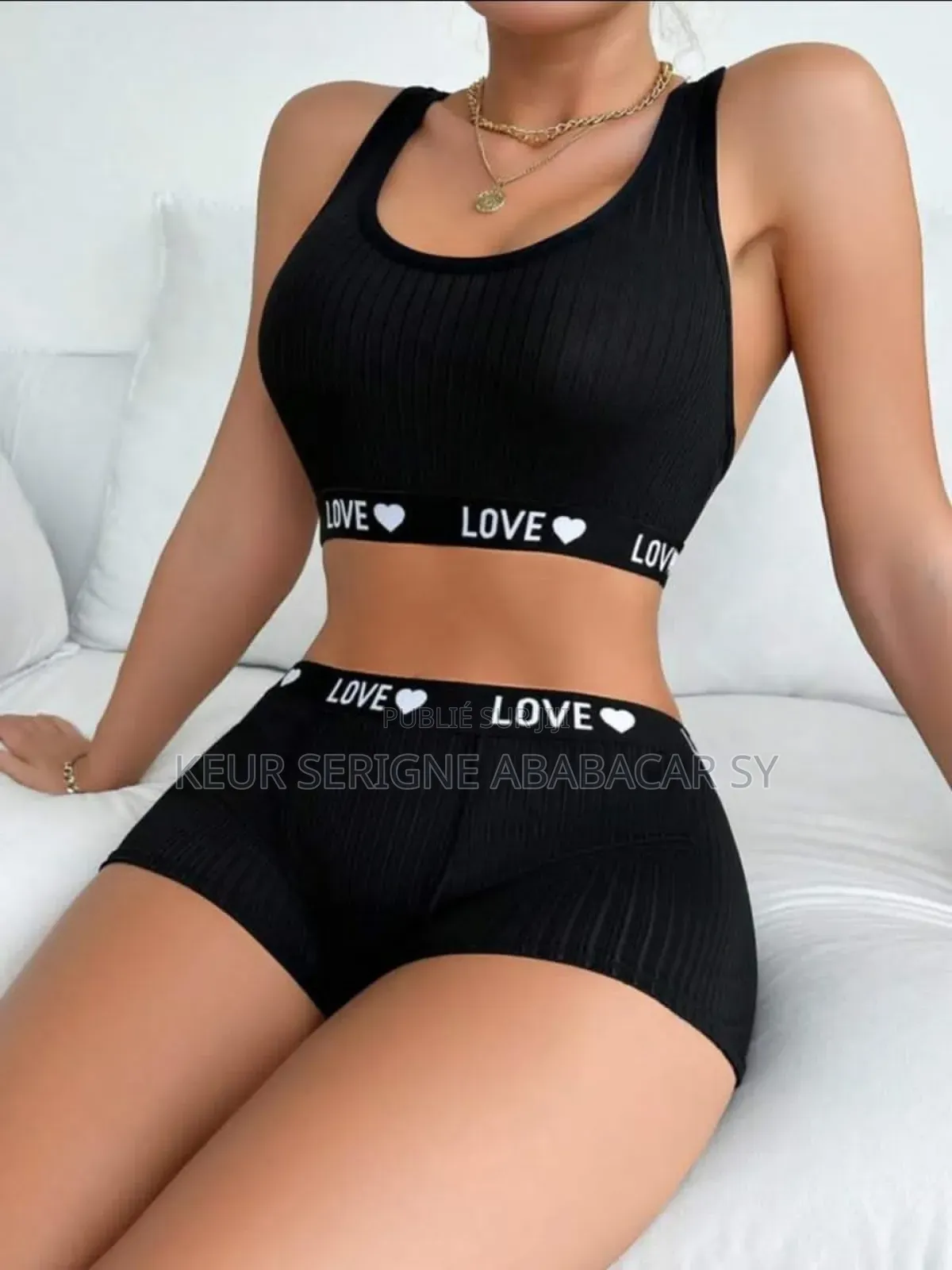 Ensemble 2pièces Qualité Originale 100% Coton