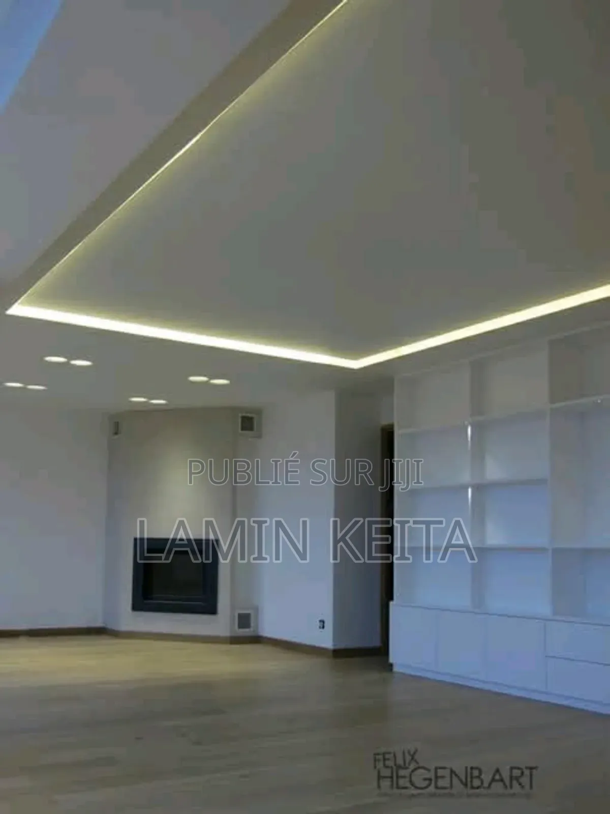 Decoration Faux Plafond Ba13 Lambris Tv Set